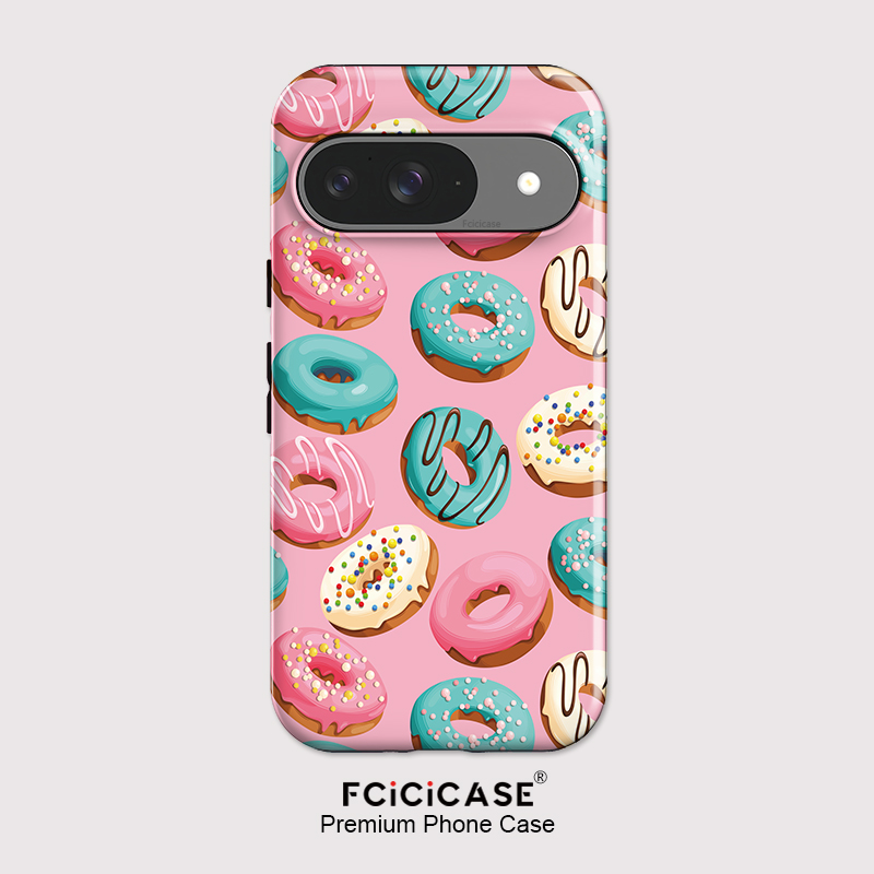 Google Pixel 9 - Fcicicase 2'si 1 Arada Çift Katmanlı