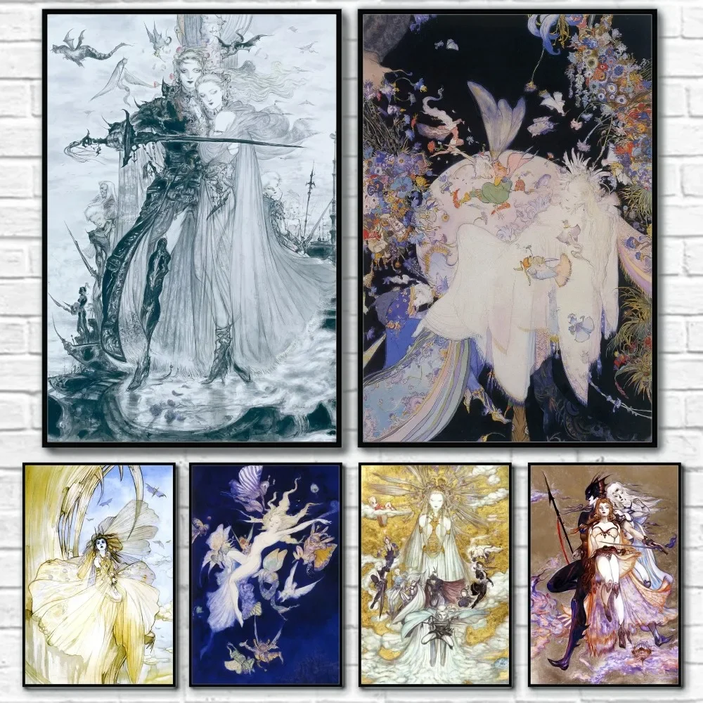 Yoshitaka Amano Final Fantasy  - Luxury Lifestyle Photography incelemesi ve fiyatı